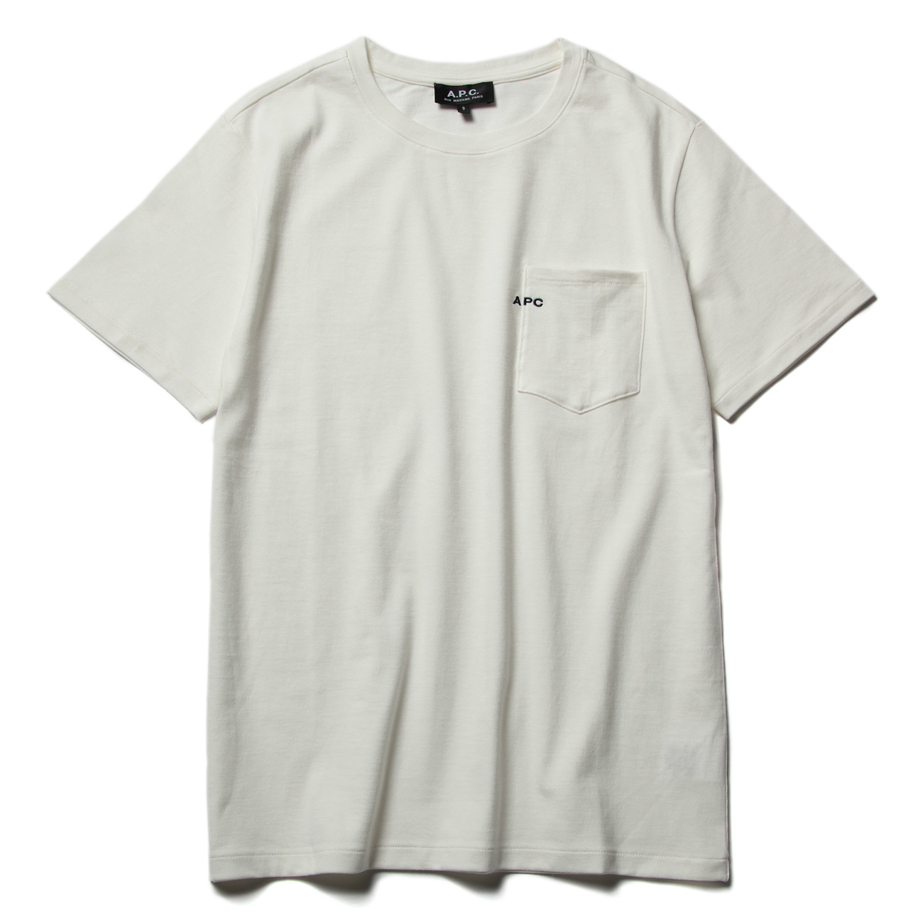 T-SHIRT POCKET emb JPS - White