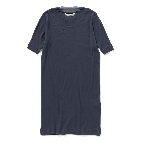 AURALEE / オーラリー | SUPER HIGH GAUGE SHEER RIB TEE (レディース