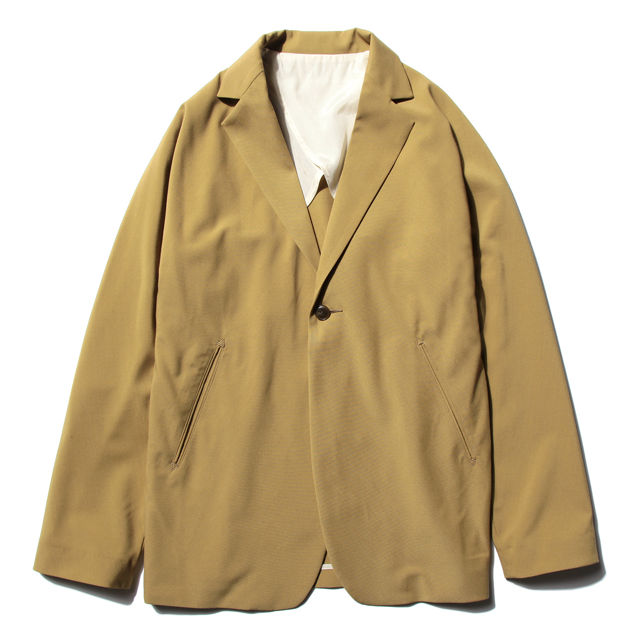 Needles - Miles Jacket - Pe/R/Pu Twill - Camel