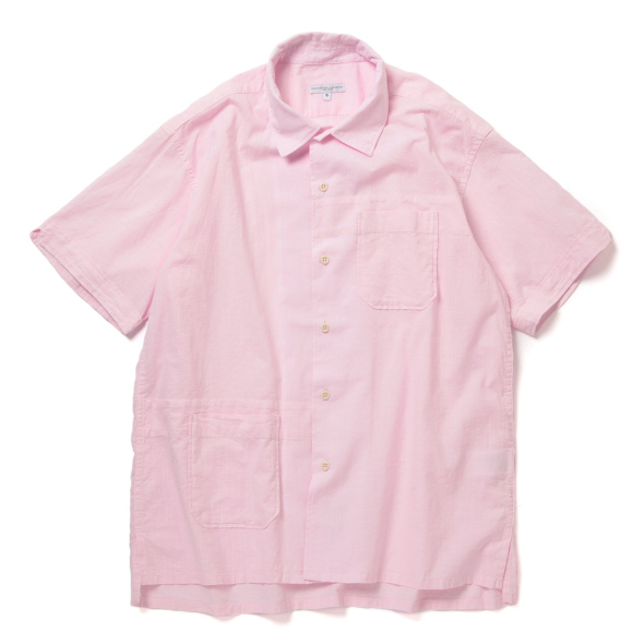 ENGINEERED GARMENTS / エンジニアドガーメンツ | Camp Shirt - Cotton Handkerchief - Pink  | 通販 - 正規取扱店 | COLLECT STORE / コレクトストア