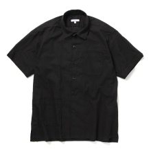ENGINEERED GARMENTS / エンジニアドガーメンツ | Camp Shirt - Cotton Handkerchief - Black