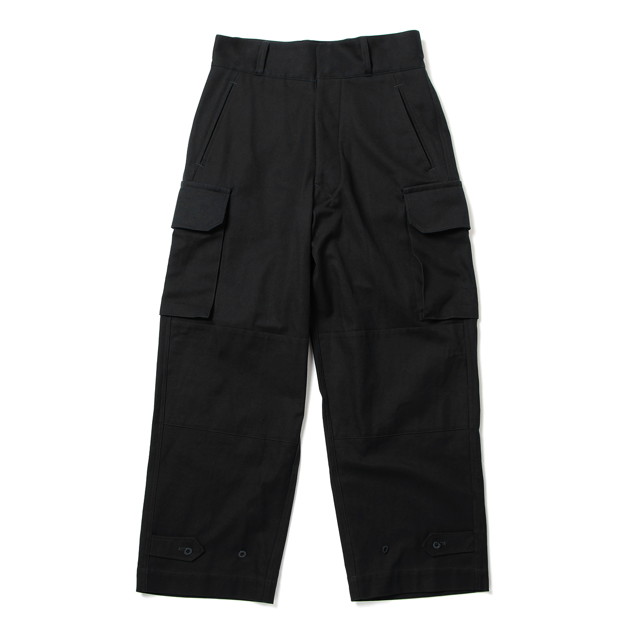 Cotton Serge 47 Pants - Black