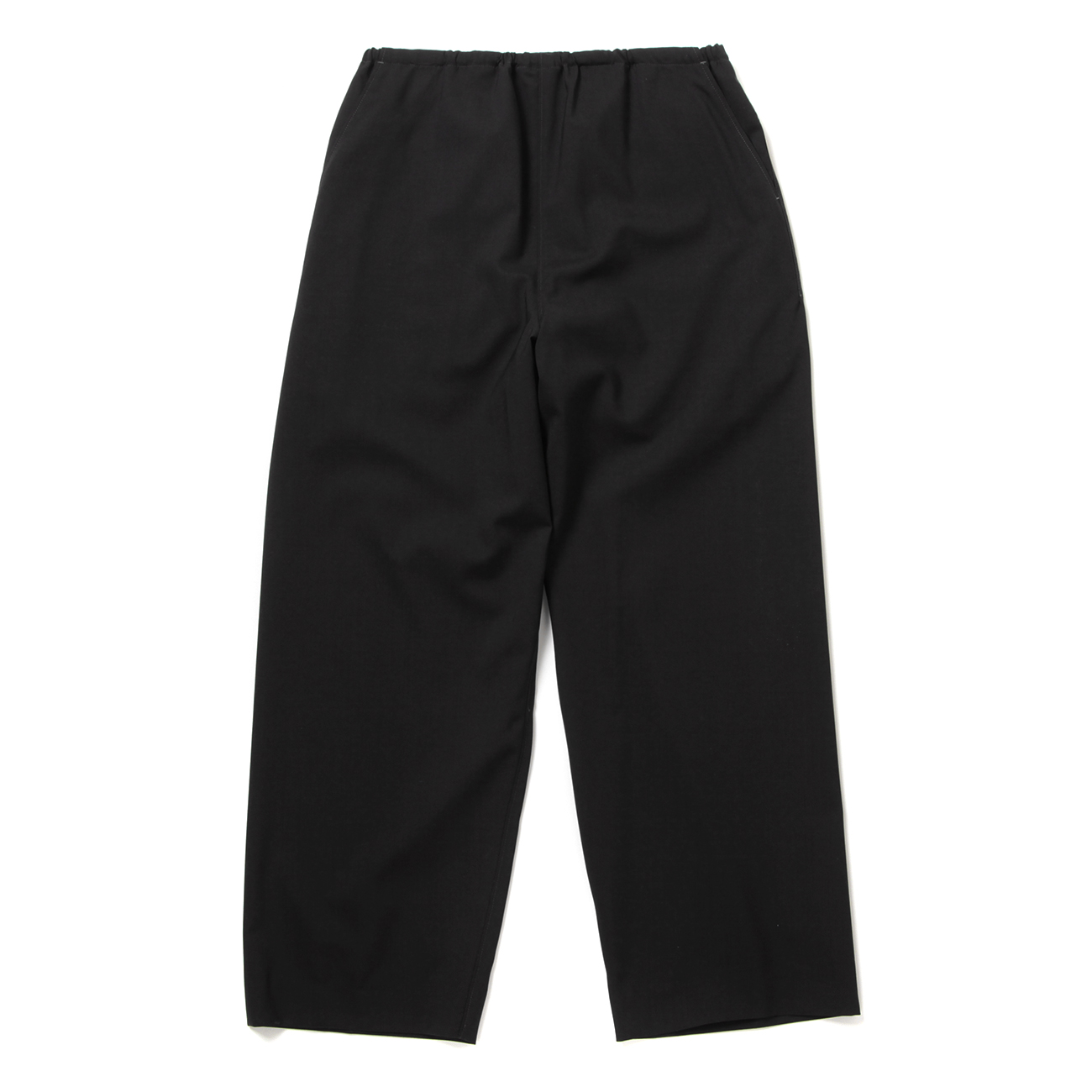 blurhms / ブラームス | Wool Voile Side Seamless Slacks