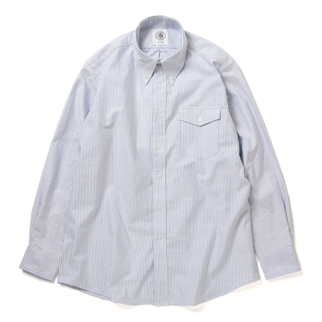 CIOTA / シオタ | CIOTA × J.PRESS Oxford B.D Shirt - Stripe | 通販 - 正規取扱店 |  COLLECT STORE / コレクトストア