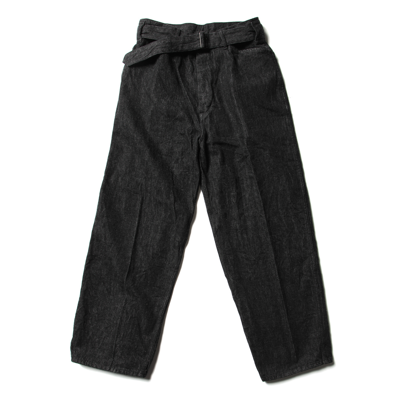 ベルテッドデニムパンツ22SS COMOLI コモリ デニム ベルテッド パンツ V01-03001