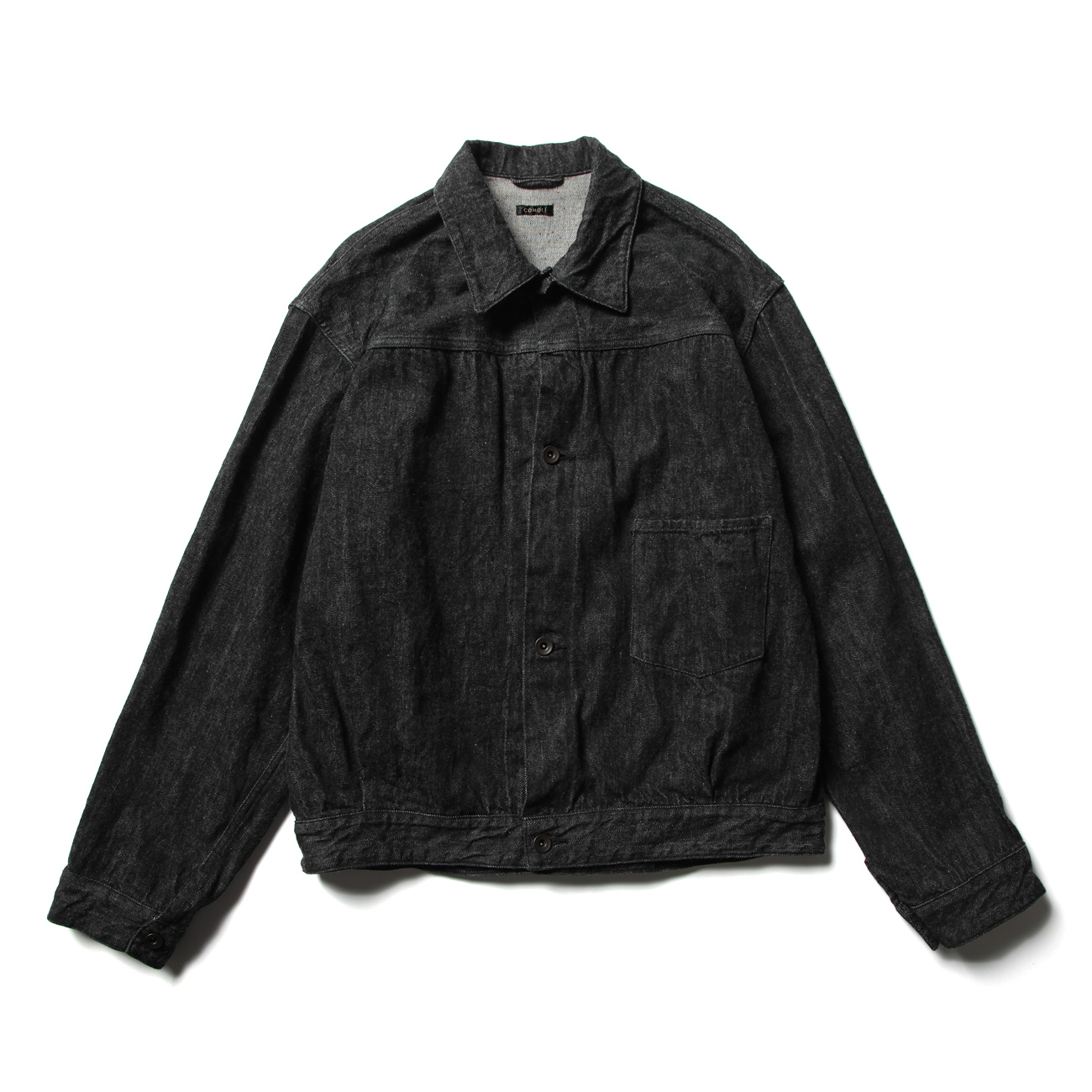 ジャケット/アウターcomoli コモリ denime jacket Black ecru