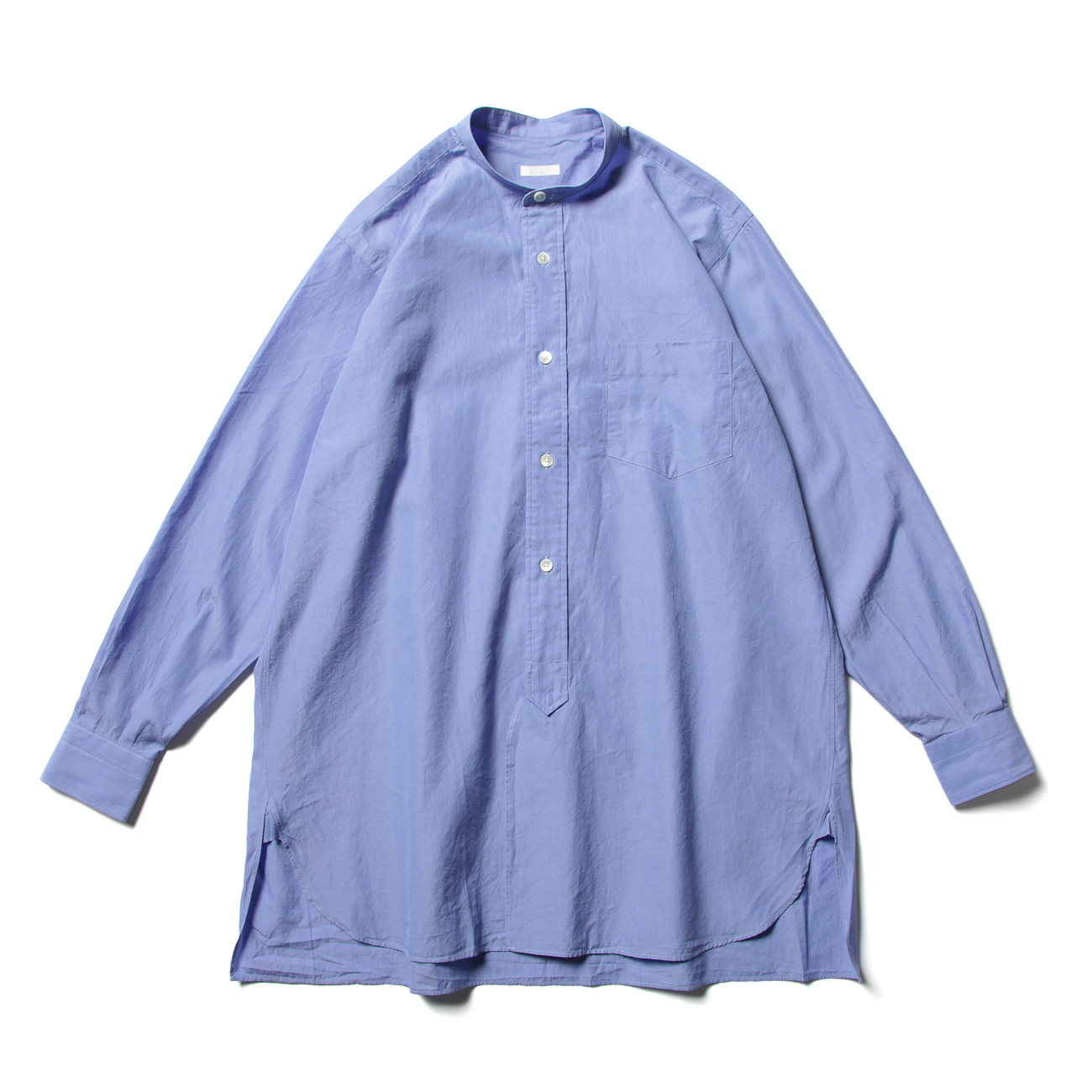 COMOLI コモリ バンドカラーシャツ サックス SAX COMOLI / コモリ | バンドカラーシャツ - Sax | 通販 - 正規取扱