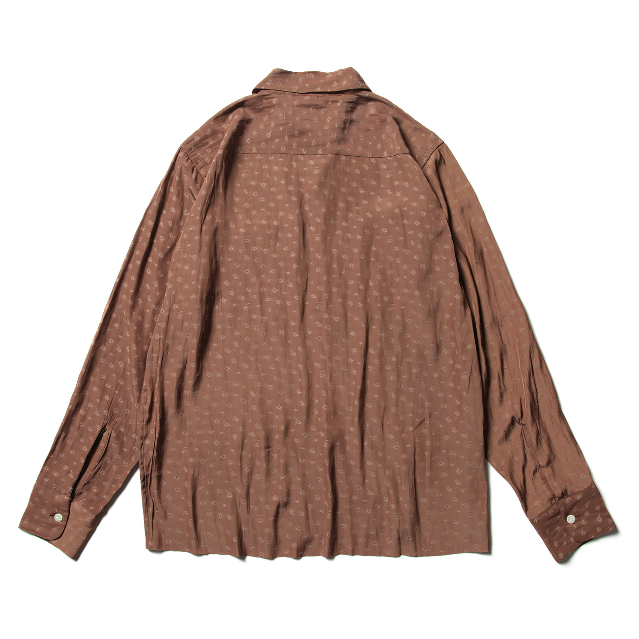 Needles / ニードルズ | C.O.B. Classic Shirt - Floret Jq. - Brown