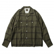 トップス Needles C.O.B. ONE-UP SHIRT C/S PLAID 12301707_5fec355652da3.jpg