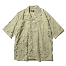 Needles / ニードルズ | Cabana Shirt - Plant Emb. - Green | 通販