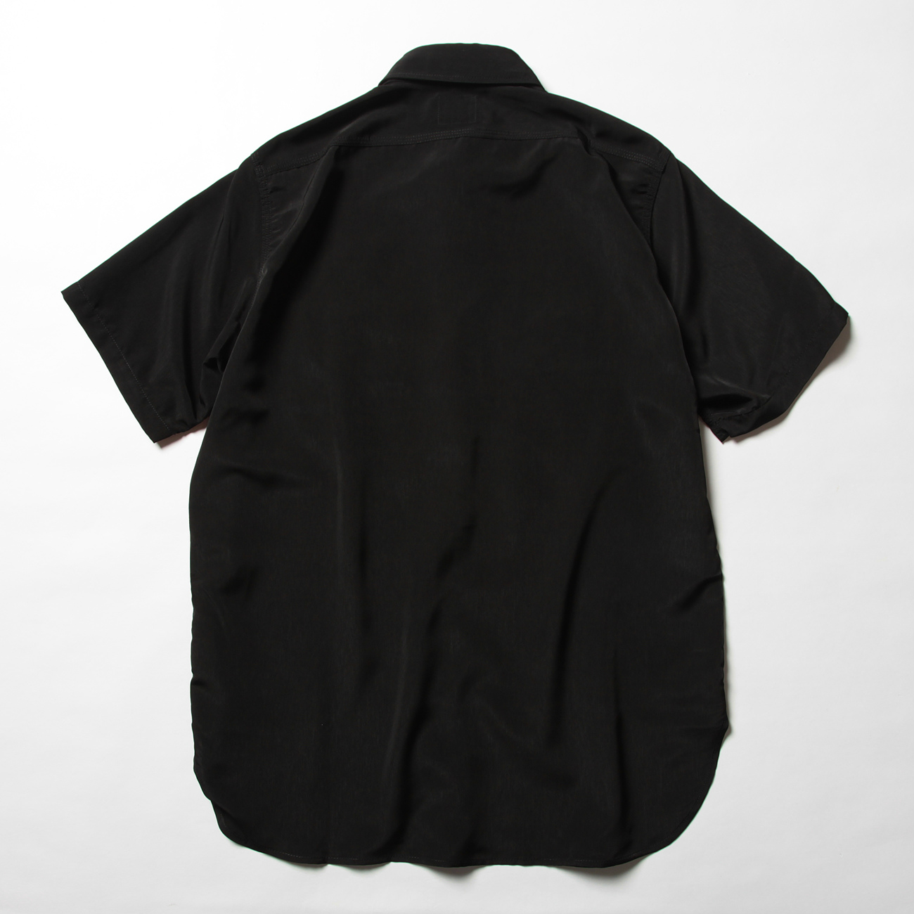 Needles / ニードルズ | S/S Work Shirt - Poly Cloth - Black | 通販