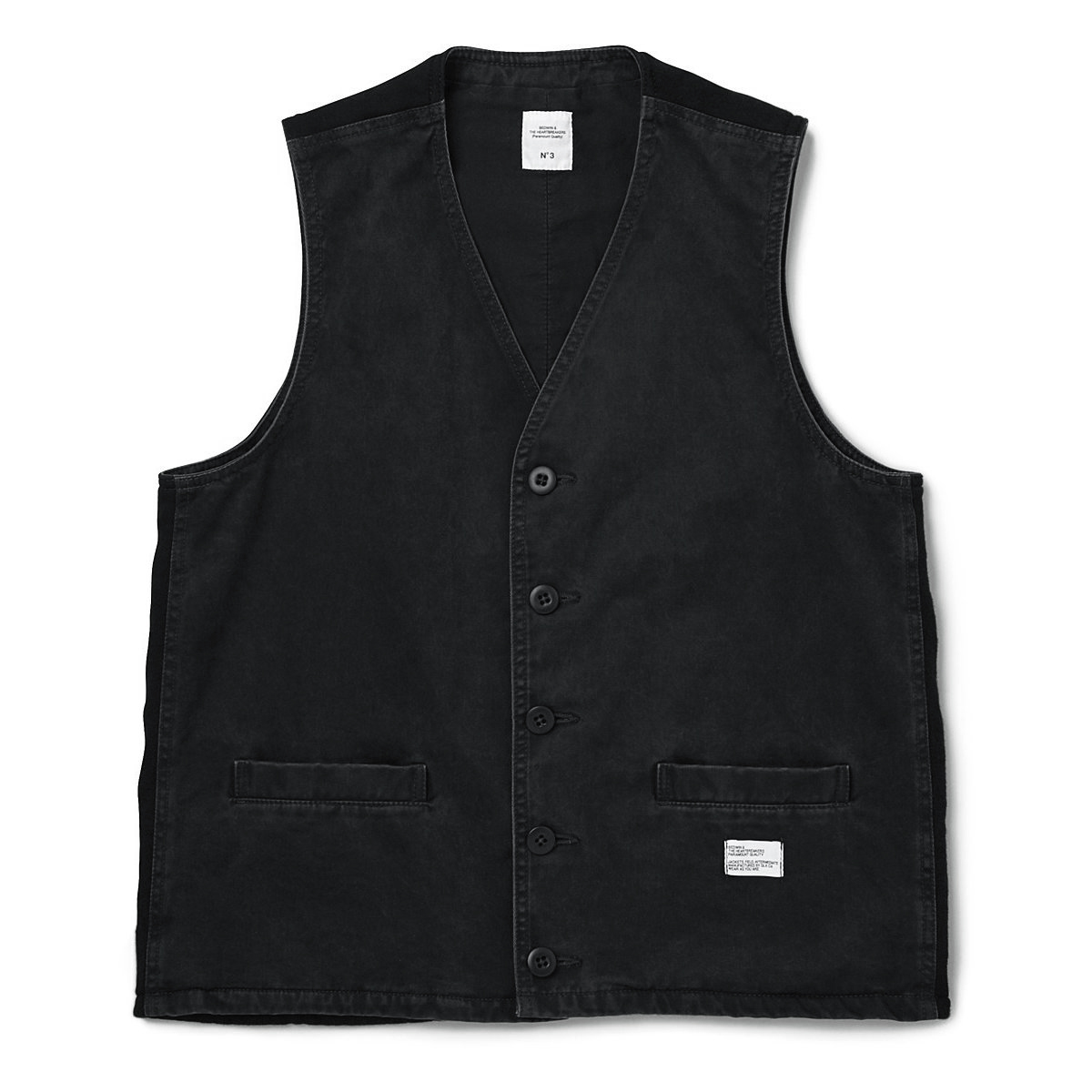 BEDWIN / ベドウィン | CHINO VEST 「ZANDER」 - Black | 通販 - 正規取扱店 | COLLECT STORE /  コレクトストア