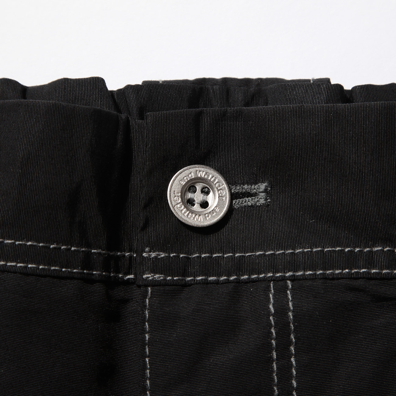 and wander / アンドワンダー | 60/40 cloth rib pants - Black | 通販