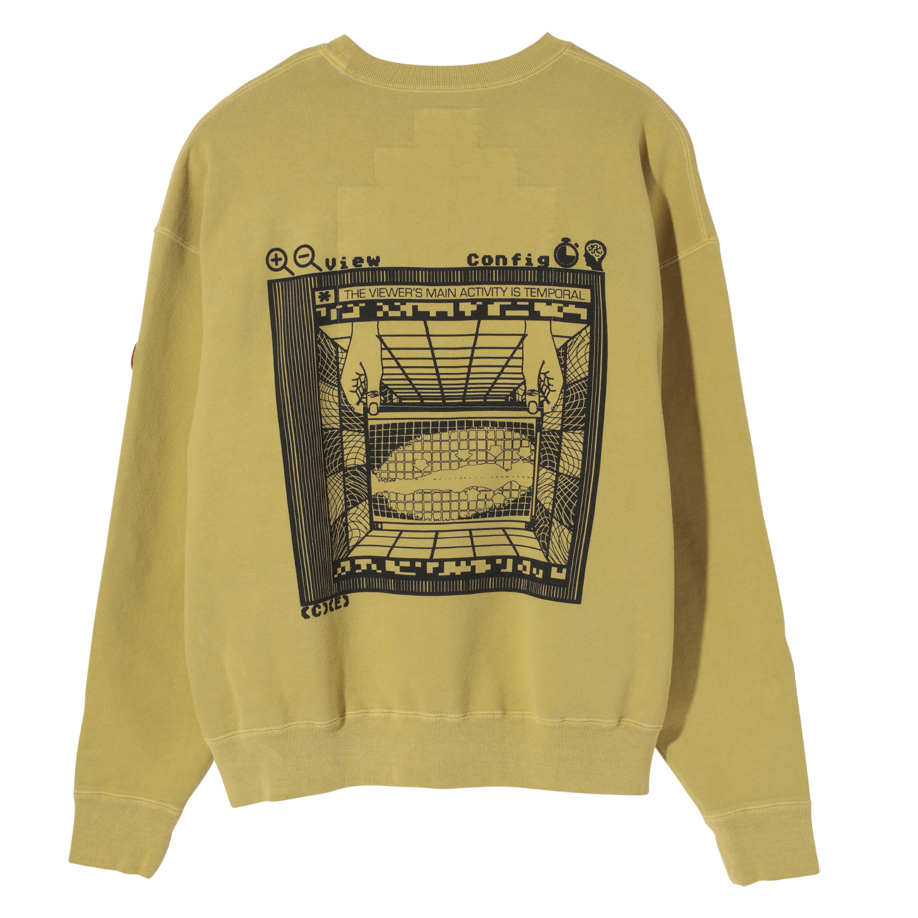 C.E / シーイー | MD TEMPORAL CREW NECK - Mustard | 通販 - 正規取扱 