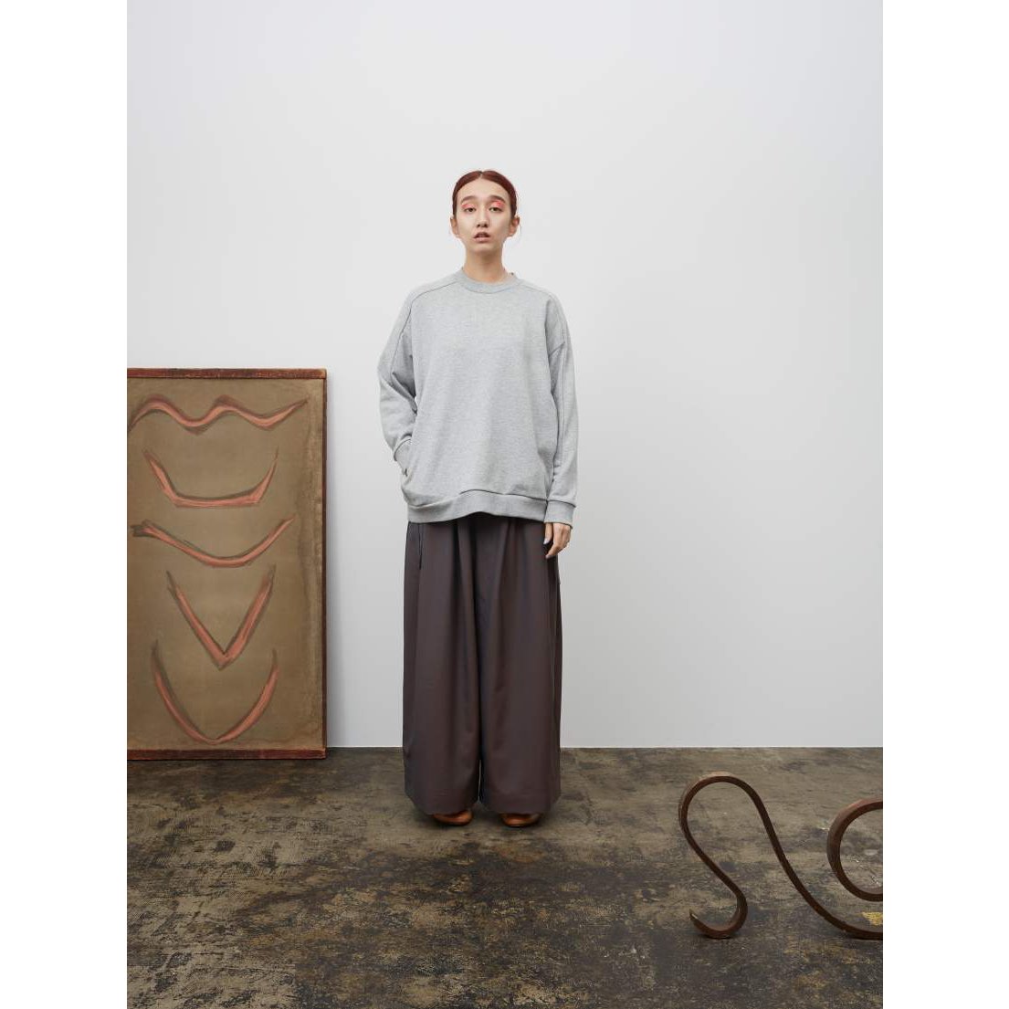 Dulcamara / ドゥルカマラ | ヨークスリーブSWトレーナー - Light