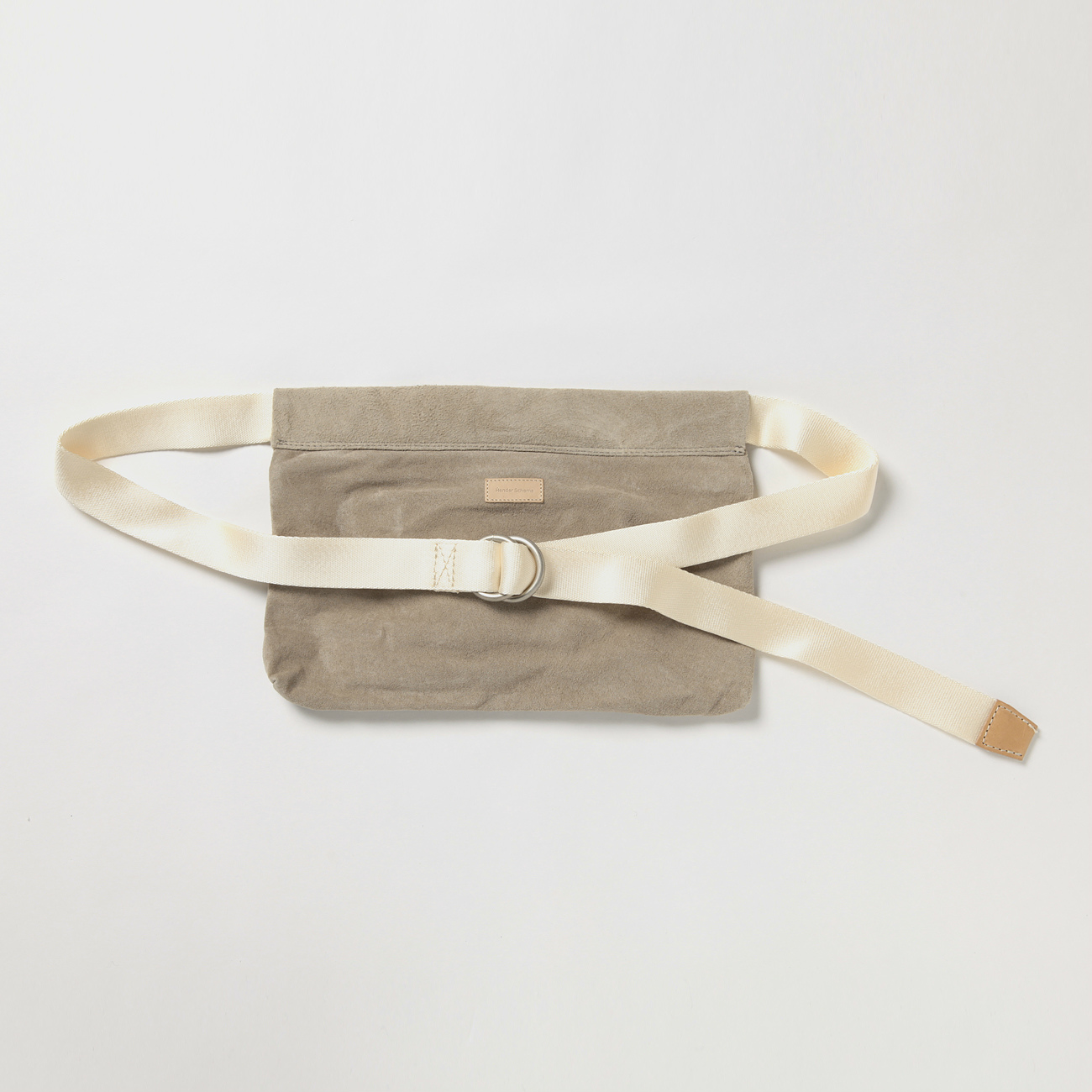 バッグ Hender Scheme waist belt bag beige The Hender Scheme Premium Leather Waist Bag | Hypebeast
