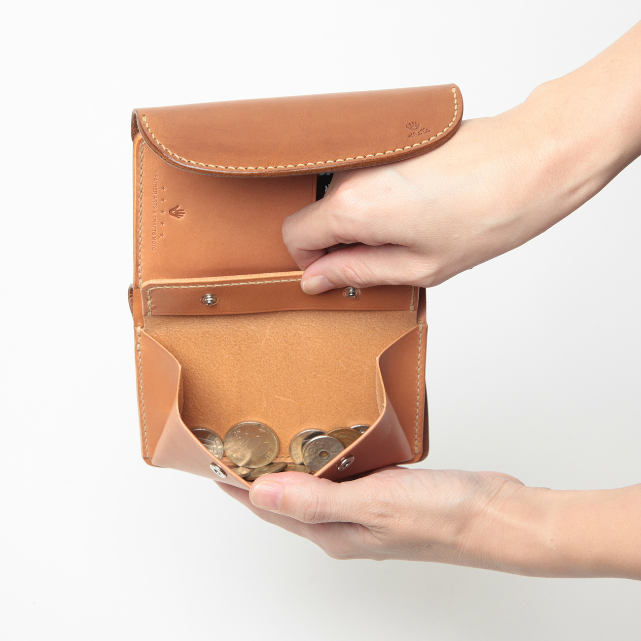 moto 三つ折り財布 W6R ≪BROWN≫ MIDDLE WALLET / ミドルウォレット – MOTO ONLINE